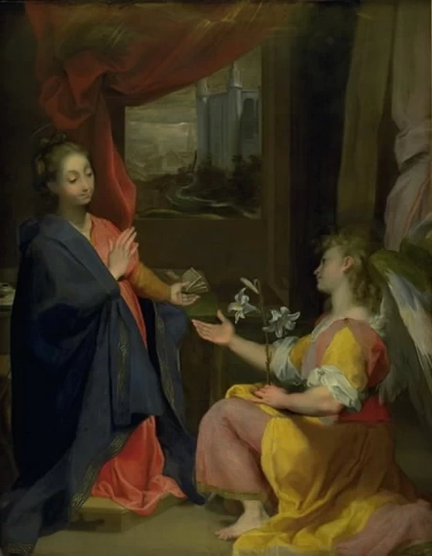 Annunciazione - Statens Museum for Kunst, Barocci Federico